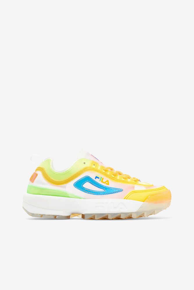 Fila Disruptor 2 Tl Yellow Sneakers Womens - NZ 65071-KBTZ